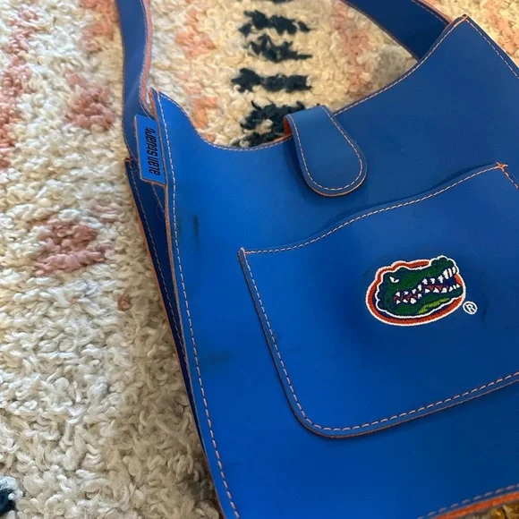 University of Florida UF Alan Stuart Mini Leather Tote Bag 🐊 - Picture 2 of 8